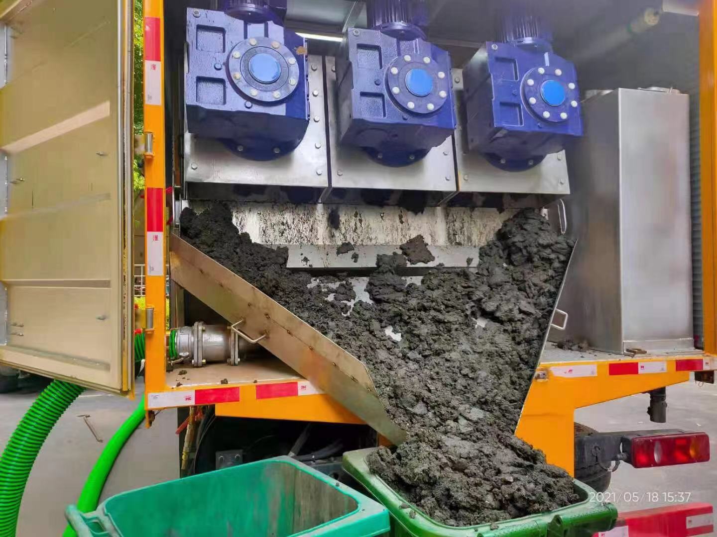 可克达拉化粪池清掏城市维护站-泥浆净化干湿分离处理